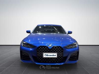 BMW Serie 4 Gran Coupé 420d 420d gran coupe mhev 48v msport auto Blu/Azzurro usata Firenze