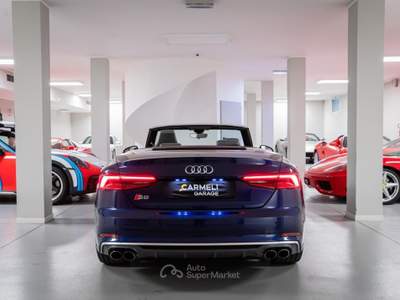 Audi S5 Cabrio 3.0 TFSI quattro tiptronic Business Blu/Azzurro usata Coccaglio