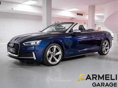 Audi S5 Cabrio 3.0 TFSI quattro tiptronic Business Blu/Azzurro usata Coccaglio