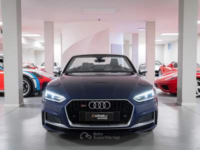 Audi S5 Cabrio 3.0 TFSI quattro tiptronic Business Blu/Azzurro usata Coccaglio