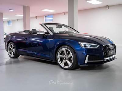 Audi S5 Cabrio 3.0 TFSI quattro tiptronic Business Blu/Azzurro usata Coccaglio