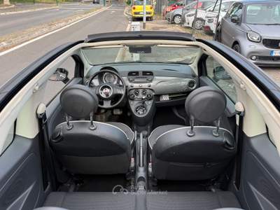 Fiat 500C 1.2 LOUNGE CABRIO CAMBIO AUTOMATICO NO VINCOLO Grigio usata Roma