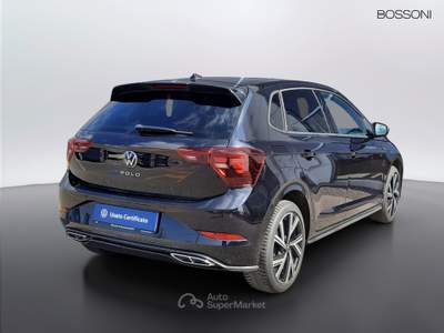 Volkswagen Polo 1.0 tsi 95cv r line Nero usata Orzinuovi