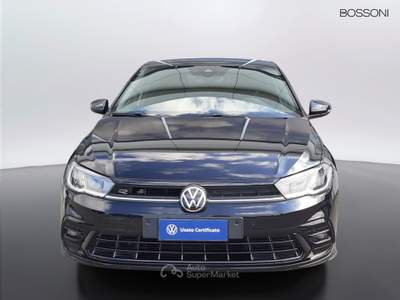 Volkswagen Polo 1.0 tsi 95cv r line Nero usata Orzinuovi