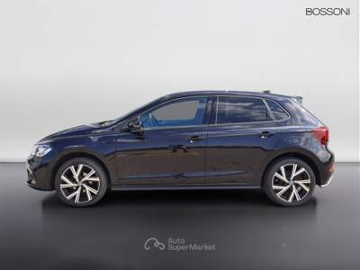 Volkswagen Polo 1.0 tsi 95cv r line Nero usata Orzinuovi