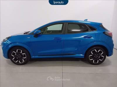 Ford Puma 1.0 ecoboost h st-line x s&s 125cv PARKING PACK Blu/Azzurro usata Cava Manara