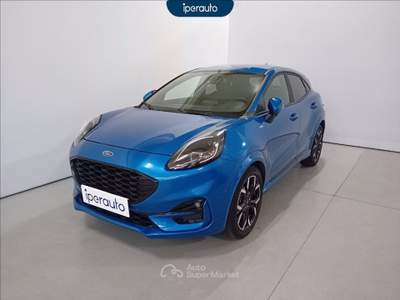 Ford Puma 1.0 ecoboost h st-line x s&s 125cv PARKING PACK Blu/Azzurro usata Cava Manara