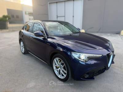 Alfa Romeo Stelvio VELOCE. 12 MESI DI GARANZIA Blu/Azzurro usata Recanati