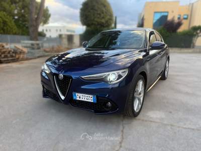 Alfa Romeo Stelvio VELOCE. 12 MESI DI GARANZIA Blu/Azzurro usata Recanati