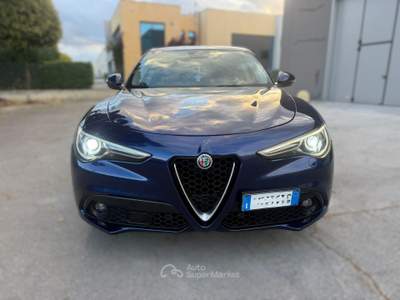 Alfa Romeo Stelvio VELOCE. 12 MESI DI GARANZIA Blu/Azzurro usata Recanati
