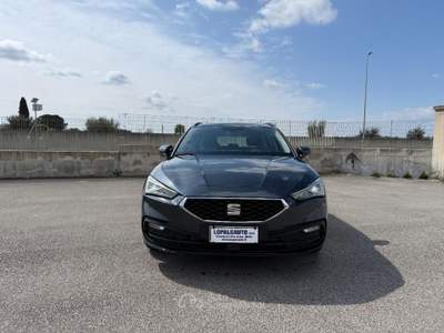 Seat Leon Leon IV 2020 SportsTourer 2.0 Tdi Style 115 c.v. Grigio usata Francavilla Fontana