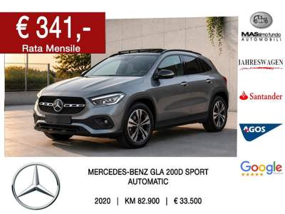 Mercedes-Benz GLA 200 d Automatic Sport Grigio usata Casarano