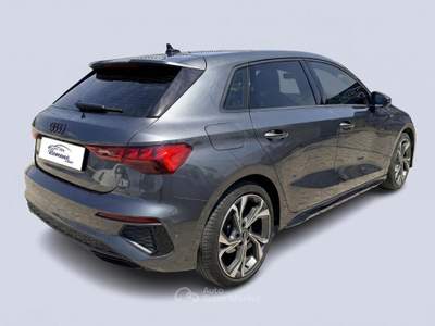 Audi A3 SPB 35 TDI S tronic S line edition Grigio usata Sant'Anastasia