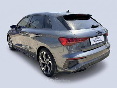 Audi A3 SPB 35 TDI S tronic S line edition Grigio usata Sant'Anastasia