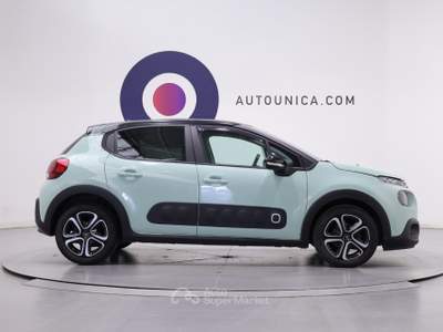 Citroen C3 BLUEHDI 100 S&S FEEL FARI LED NEOPATENTATI Verde usata Brescia
