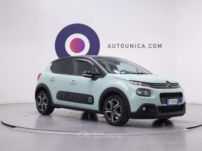 Citroen C3 BLUEHDI 100 S&S FEEL FARI LED NEOPATENTATI Verde usata Brescia