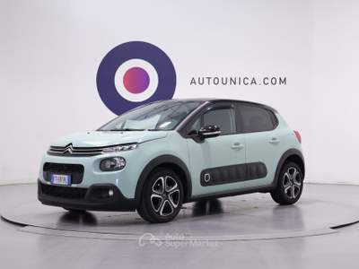 Citroen C3 BLUEHDI 100 S&S FEEL FARI LED NEOPATENTATI Verde usata Brescia