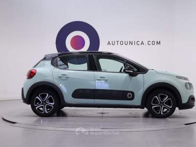 Citroen C3 PURETECH 82 S&S SHINE NEOPATENTATI Verde usata Brescia