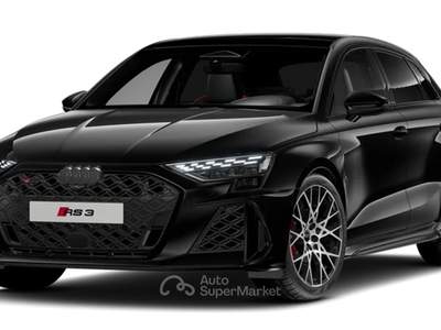 Audi RS 3 AUDI RS3 SPORTBACK 2.5 TFSI QUATTRO S-TRONIC RS3 Sportback 2.5 tfsi quattro s-tronic Nero usata Roma