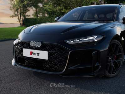 Audi RS 5 AUDI RS5 AVANT 2.9 PHEV 639CV AUTO RS5 Avant 2.9 phev 639cv auto Nero usata Roma