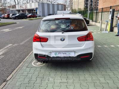 BMW Serie 1 125d BMW 125d 5p. Msport Bianco usata Torino