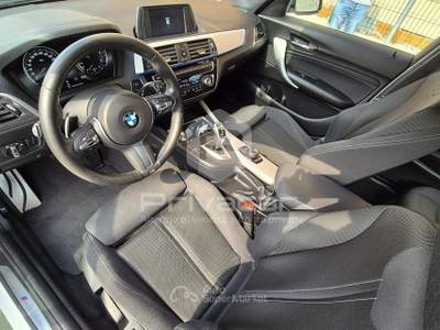 BMW Serie 1 125d BMW 125d 5p. Msport Bianco usata Torino