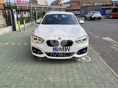BMW Serie 1 125d BMW 125d 5p. Msport Bianco usata Torino
