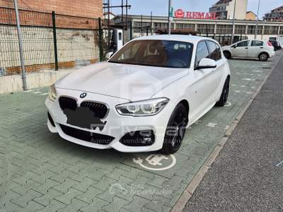 BMW Serie 1 125d BMW 125d 5p. Msport Bianco usata Torino