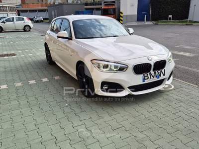 BMW Serie 1 125d BMW 125d 5p. Msport Bianco usata Torino