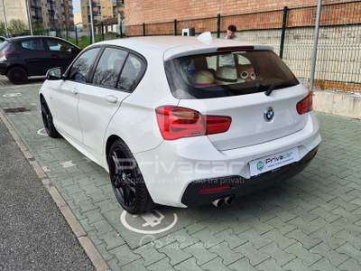 BMW Serie 1 125d BMW 125d 5p. Msport Bianco usata Torino