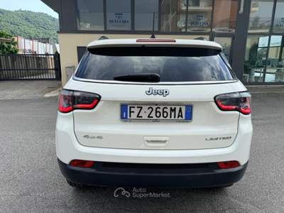 Jeep Compass 2.0 Mjet Automatica 4WD Limited *CARPLAY/ANDROID* Bianco usata Iseo