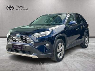 Toyota RAV4 RAV4 2.5 HV (222CV) E-CVT AWD-i Lounge Blu/Azzurro usata Sassari