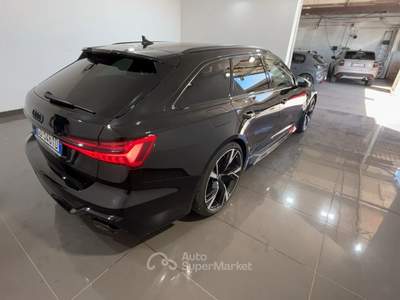Audi RS 6 AUDI RS6 AVANT 4.0 TFSI QUATTRO S-TRONIC RS6 Avant 4.0 TFSI quattro S-tronic Nero usata Roma