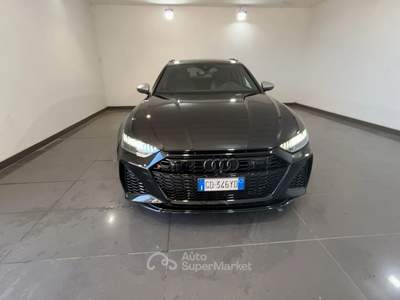 Audi RS 6 AUDI RS6 AVANT 4.0 TFSI QUATTRO S-TRONIC RS6 Avant 4.0 TFSI quattro S-tronic Nero usata Roma