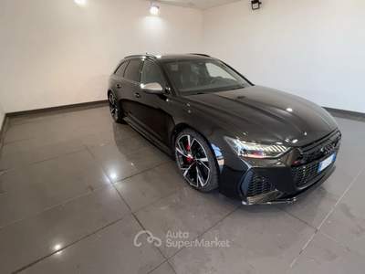 Audi RS 6 AUDI RS6 AVANT 4.0 TFSI QUATTRO S-TRONIC RS6 Avant 4.0 TFSI quattro S-tronic Nero usata Roma