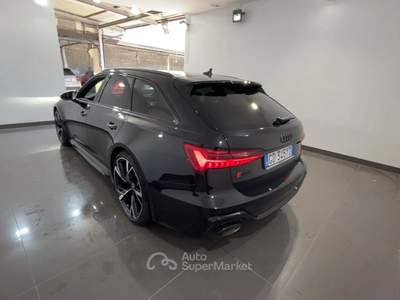 Audi RS 6 AUDI RS6 AVANT 4.0 TFSI QUATTRO S-TRONIC RS6 Avant 4.0 TFSI quattro S-tronic Nero usata Roma