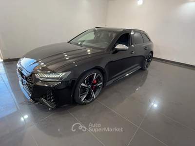 Audi RS 6 AUDI RS6 AVANT 4.0 TFSI QUATTRO S-TRONIC RS6 Avant 4.0 TFSI quattro S-tronic Nero usata Roma