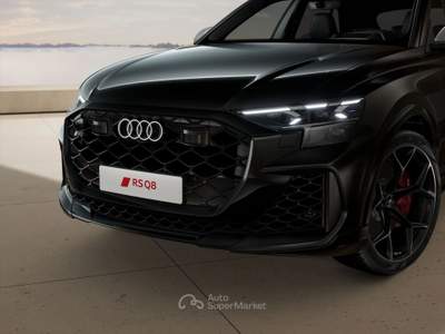 Audi RS Q8 AUDI RS Q8 4.0 MHEV 48V PERFORMANCE 640CV TIP RS Q8 4.0 mhev 48V performance 640cv tip Nero usata Roma