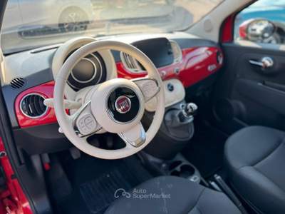 Fiat 500C 500C 1.0cc Hybrid 70cv Cabrio Dolcevita Rosso usata Pozzuoli
