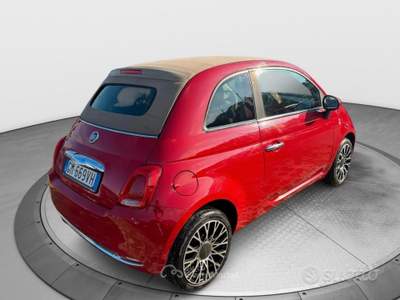 Fiat 500C 500C 1.0cc Hybrid 70cv Cabrio Dolcevita Rosso usata Pozzuoli