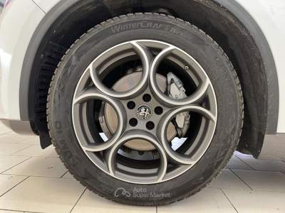 Alfa Romeo Stelvio Ti 2.2 Turbo Diesel Q4 210cv c.auto-LEGGI SOTTO Bianco usata BRESCIA