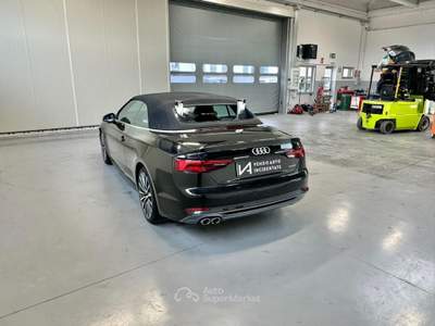 Audi A5 CABRIO 40 TDI QUATTRO S TRONIC S LINE Nero usata Megliadino San Vitale
