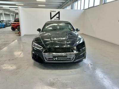 Audi A5 CABRIO 40 TDI QUATTRO S TRONIC S LINE Nero usata Megliadino San Vitale