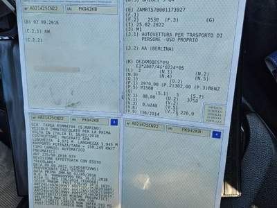 Maserati Ghibli Pelle nera - gommata - motore rifatto con 35.000 Km revisionata. Nero usata Racale
