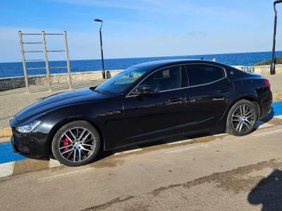 Maserati Ghibli Pelle nera - gommata - motore rifatto con 35.000 Km revisionata. Nero usata Racale