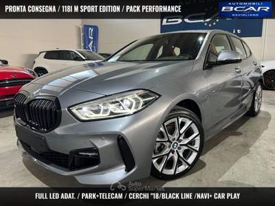 BMW Serie 1 118i i 5p. Msport Edition SEDILI PERFORMANCE/18"M sport Grigio usata Savigliano