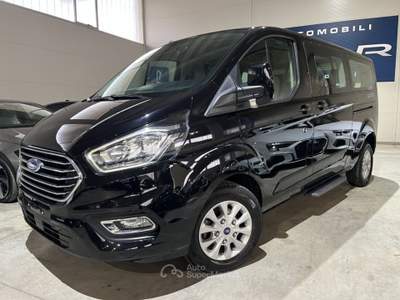 Ford Tourneo Custom 320 2.0 E.Blue 150CV PL Titanium 9 POSTI PARK PLUS Nero usata Savigliano