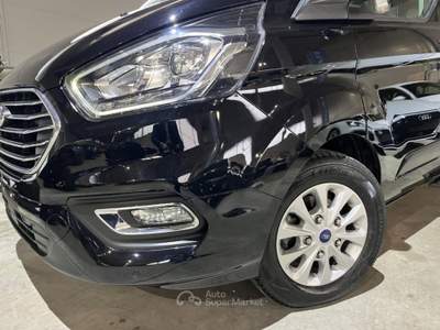 Ford Tourneo Custom 320 2.0 E.Blue 150CV PL Titanium 9 POSTI PARK PLUS Nero usata Savigliano