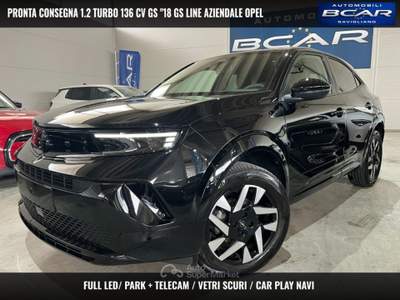 Opel Mokka 1.2 Turbo 136 CV GS "18 GS LINE AZIENDALE OPEL  Nero usata Savigliano