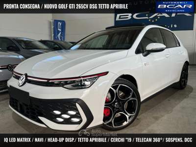 Volkswagen Golf GTI 2.0 TSI DSG 265CV TETTO/HARMAN-KARD./MATRIX Bianco usata Savigliano